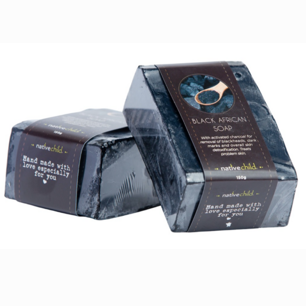 Nativechild_Black African Soap with Activated Charcoal